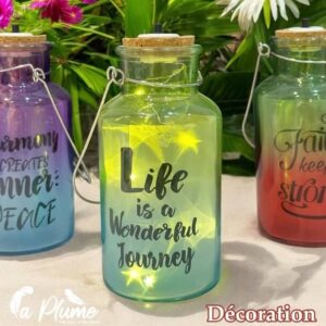 Bouteille lumineux décoratif