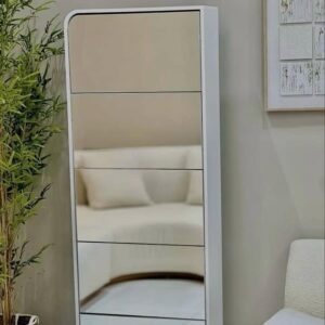 Meuble à chaussures avec miroir