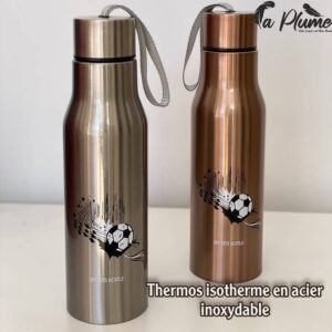 Thermos isotherme en acier inoxydable