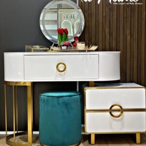 Coiffeuse élégante avec miroir lumineux