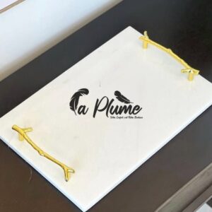 Plateau Élégance décoratif