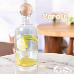 Carafe en verre