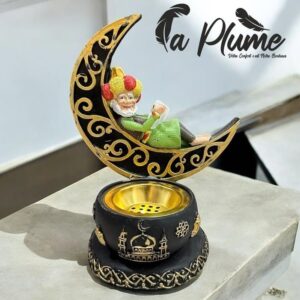 Brûleur d'encens décoratif lunaire