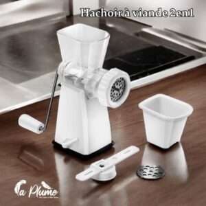 Hachoir à viande manuel