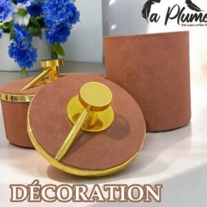Bonbonnières en cuir Élégance