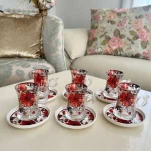 Service à Thé de luxe 12 Pièces