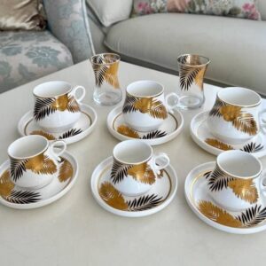 Service à café luxe de 30 pièce