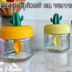 Pots à épices en verre par pièce