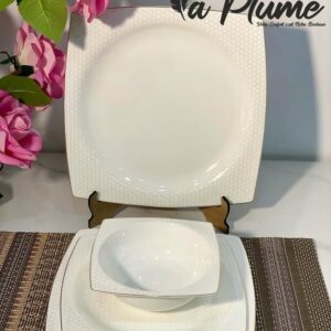 Service de table luxe 24 pièce