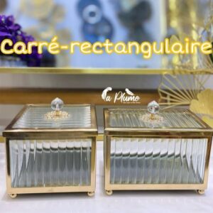 Bonbonnières Carré et Rectangulaire