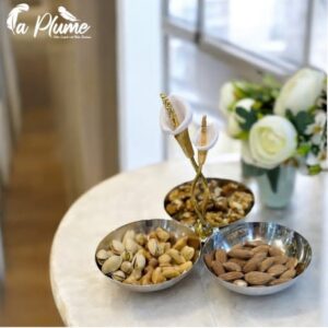 Présentoir à fruits secs décoratif