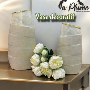Vase décoratif en 2 dimension