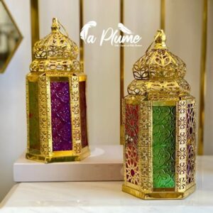 Lanternes en métal par pièce