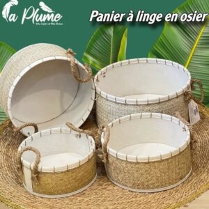 Panier à Linge en Osier
