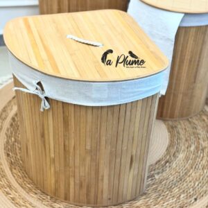 Panier de Rangement en Bambou