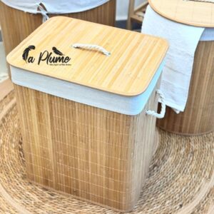Panier Rectangulaire en Bambou