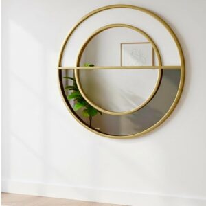 Miroir Décoratif Géométrique Cannelé