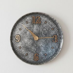 Horloge Murale "Obsidienne" Design Brut