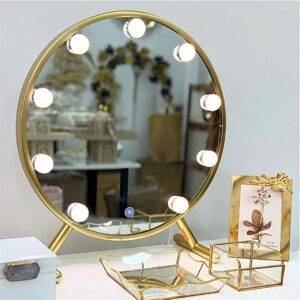 Miroir de Maquillage Lumineux sur Pied