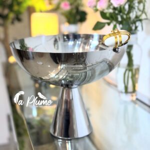 Bonbonnière sur Pied en Métal