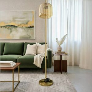 Le lampadaire Ambré Élégance