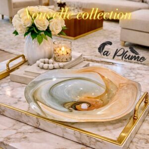 Assiette Décorative En Verre