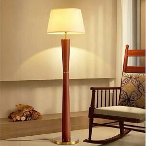 Le lampadaire Marron Malaku: Élégance Naturelle et Design Moderne