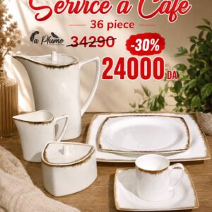 Service à café 36 pièce de luxe