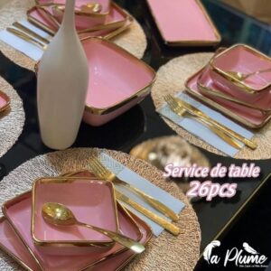Service de table luxe  26 pièces