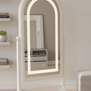 Armoire à Bijoux Miroir avec LED