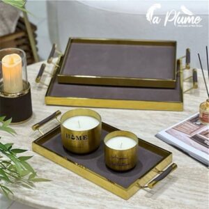 Plateaux de Présentation en Similicuir