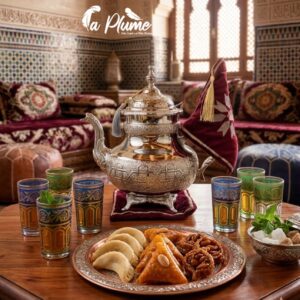 Théière Marocaine Traditionnelle 24 tasse