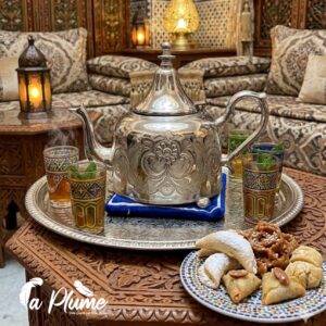 Théière Marocaine Traditionnelle 24 tasse