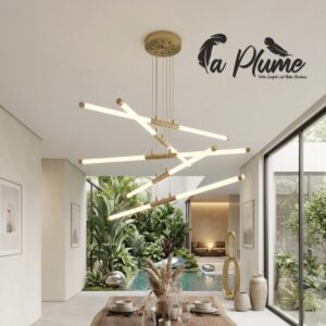 Lustre Suspension LED "Bâtons" Horizontaux