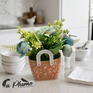 Panier Fleuri "Éclat Bohème"