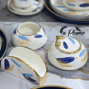 Ensemble Élégance Plume 3 Pièces