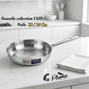 Poêle FAM en Inox 18/10