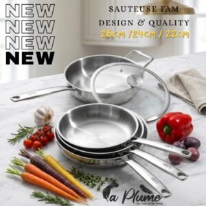 Sauteuse FAM en Inox 18/10