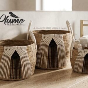 Panier de rangement en Osier