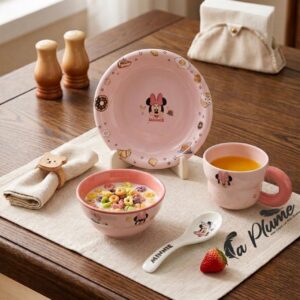 Service Enfant Complet de Minnie Mouse