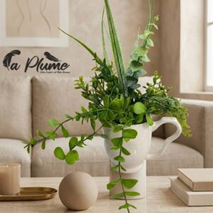 Éclat Végétal en Coupe Céramique