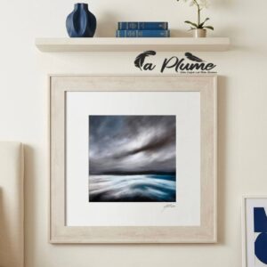 Cadre Décoratif Horizon Cobalt 58 x 58 Cm