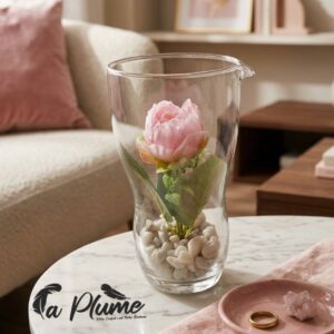 Composition Artificielle sous Verre Design