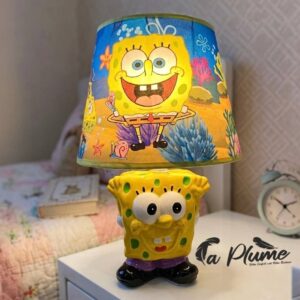 Veilleuse "Bob l'Éponge" Pour Chambre d’Enfant