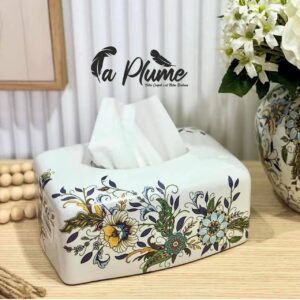 Porte-Mouchoirs en Porcelaine d'Art