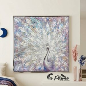 Cadre Décoratif Majesté de Nacre 80 x 80 Cm