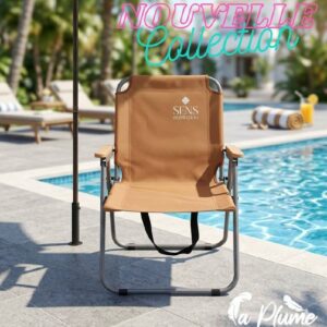 Chaise de Plage Pliante "SENS Inspiration"