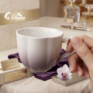 Tasse en porcelaine élégance