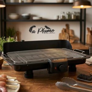 Barbecue Électrique Saurex 2200W avec Support