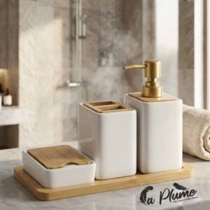 Ensemble d'accessoires de salle de bain